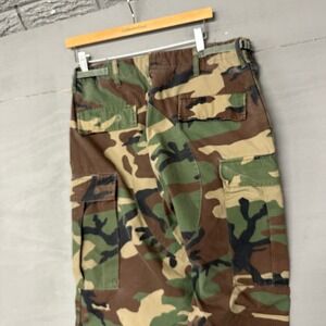 Genuine Gear Woodland Camo Cargo Pants Mens Medium Regular Ripstop Tactical BDU